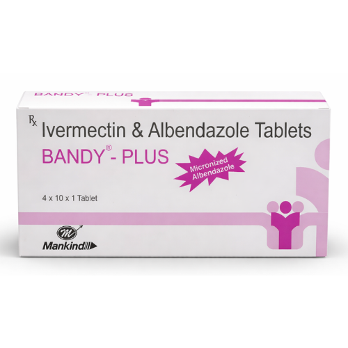 Buy BANDY Plus (Ivermectin & Albendazole Tablets )